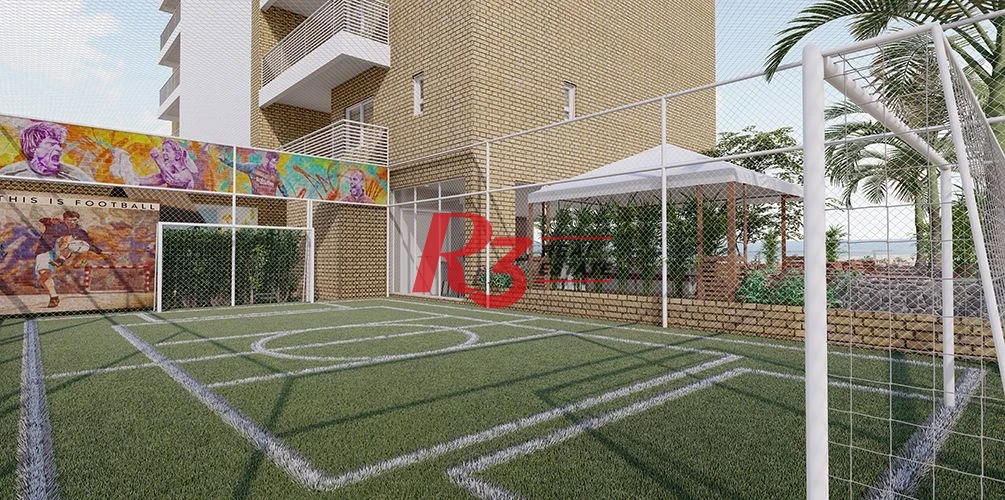 Apartamento com 1 dormitório à venda, 56 m² - Vila Júlia - Guarujá/SP