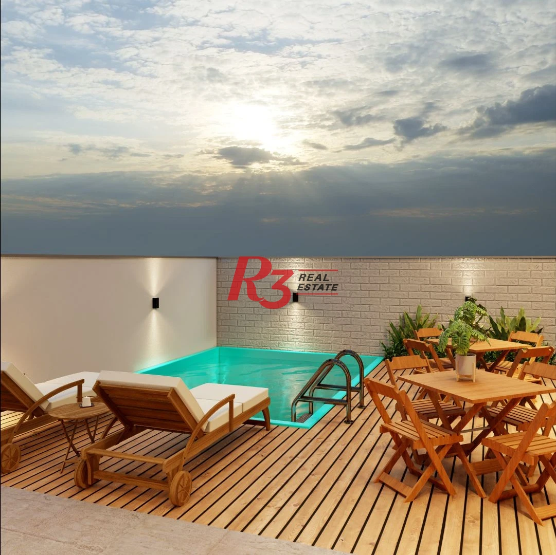 Apartamento à venda, 50 m² por R$ 385.900,00 - Macuco - Santos/SP