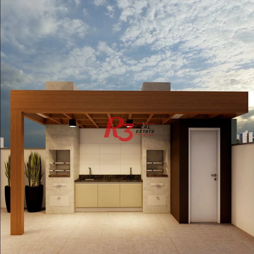 Apartamento à venda, 50 m² por R$ 385.900,00 - Macuco - Santos/SP
