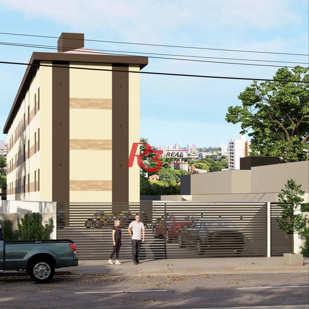 Apartamento à venda, 50 m² por R$ 385.900,00 - Macuco - Santos/SP