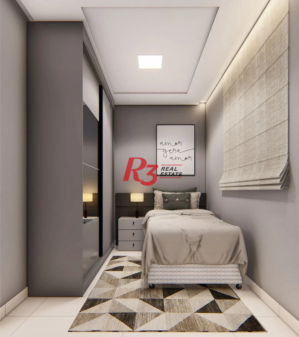 Apartamento à venda, 50 m² por R$ 385.900,00 - Macuco - Santos/SP