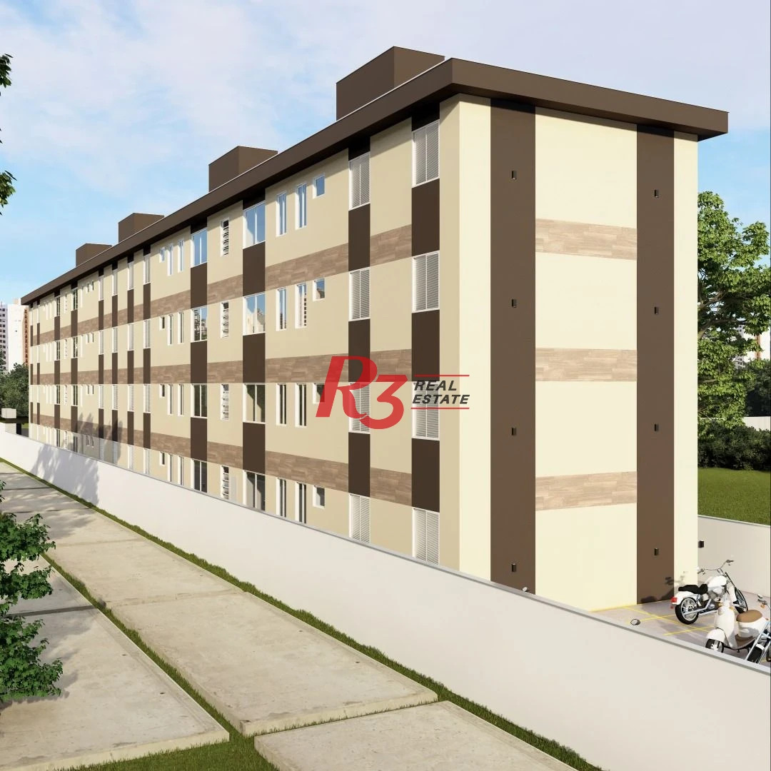 Apartamento à venda, 50 m² por R$ 385.900,00 - Macuco - Santos/SP