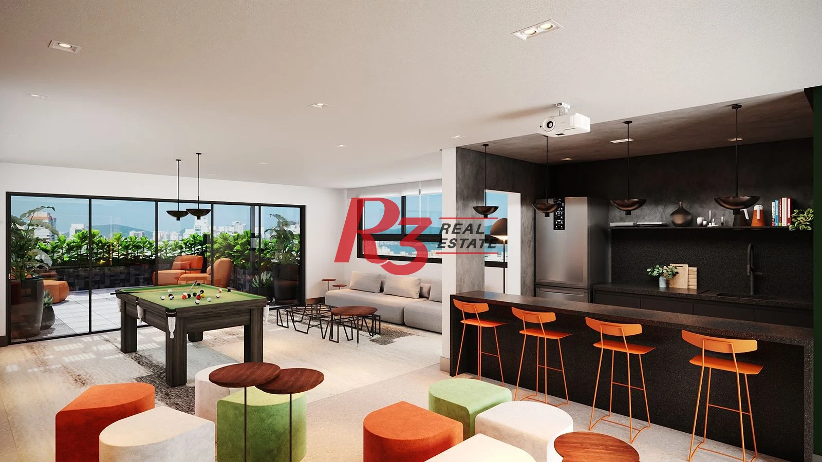 Studio à venda, 39 m² por R$ 625.000,00 - Boqueirão - Santos/SP