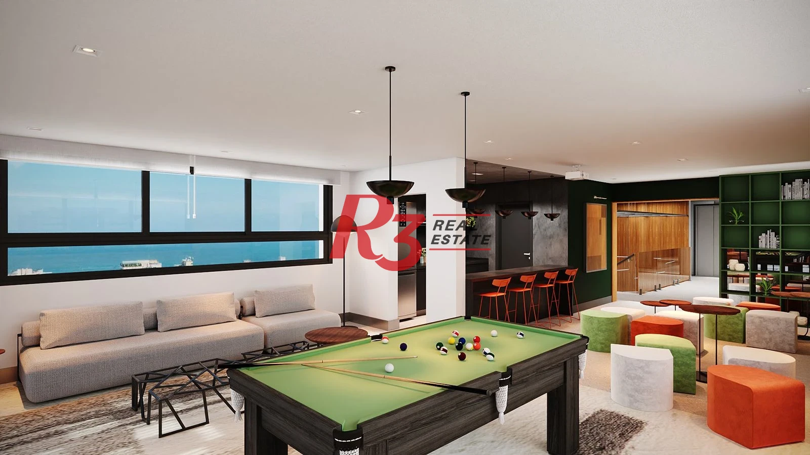 Studio à venda, 39 m² por R$ 625.000,00 - Boqueirão - Santos/SP