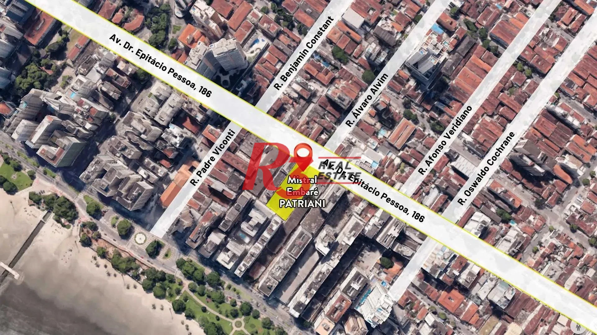 Apartamento à venda, 123 m² por R$ 1.774.000,00 - Embaré - Santos/SP