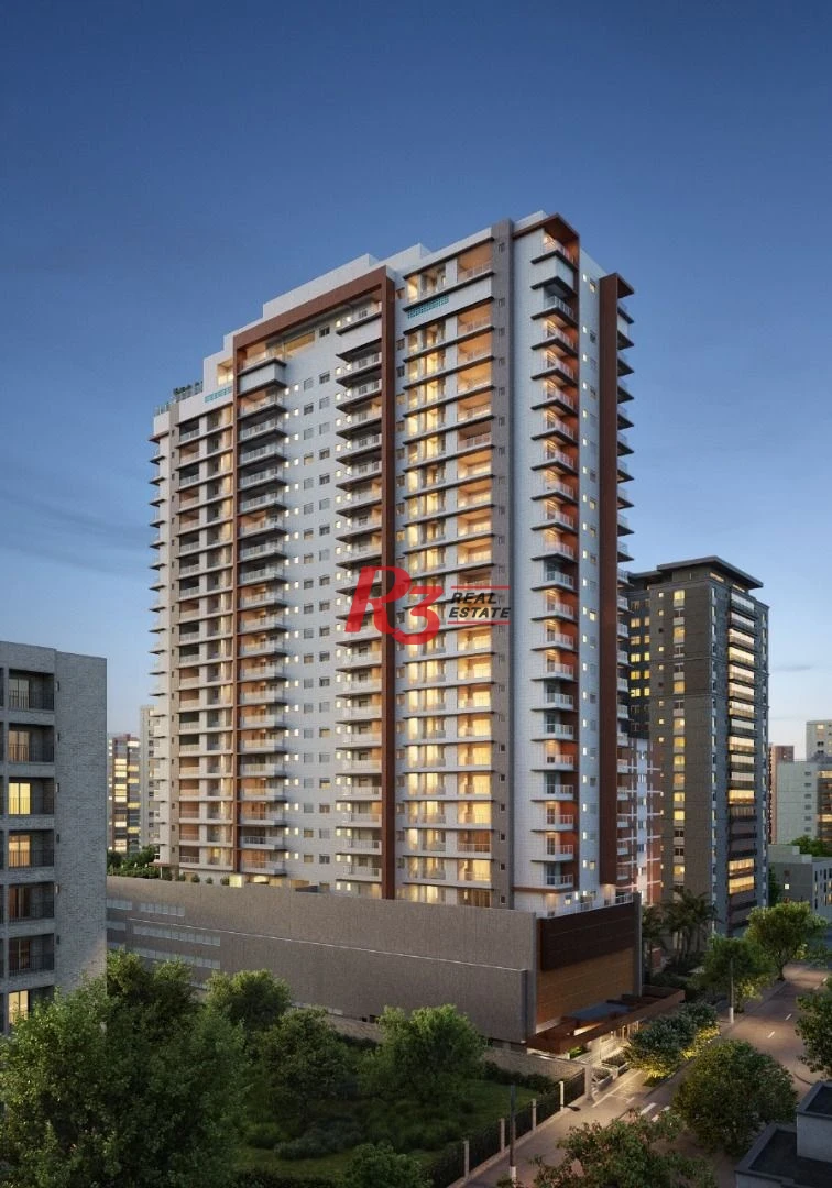 Apartamento à venda, 123 m² por R$ 1.774.000,00 - Embaré - Santos/SP