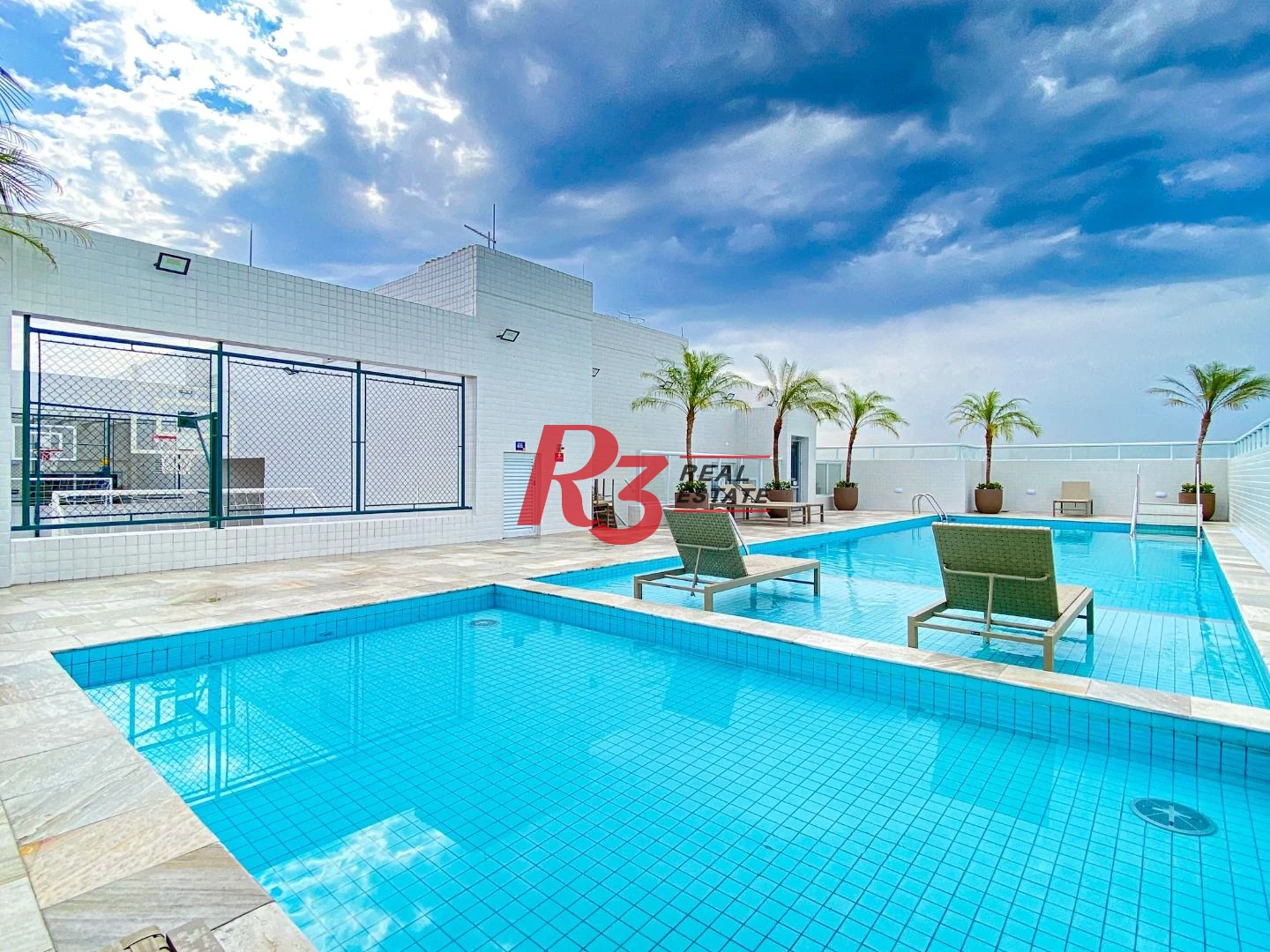 Apartamento com 2 dormitórios para alugar, 69 m² por R$ 5.500,00/mês - Boqueirão - Santos/SP