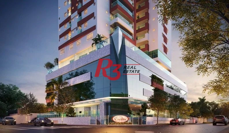 Apartamento à venda, 116 m² por R$ 1.810.000,00 - Embaré - Santos/SP