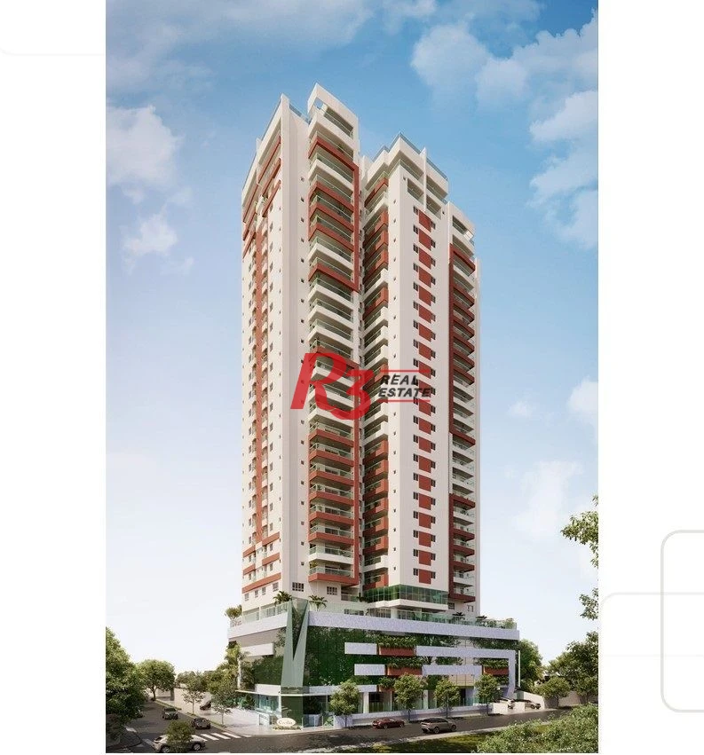 Apartamento à venda, 116 m² por R$ 1.810.000,00 - Embaré - Santos/SP