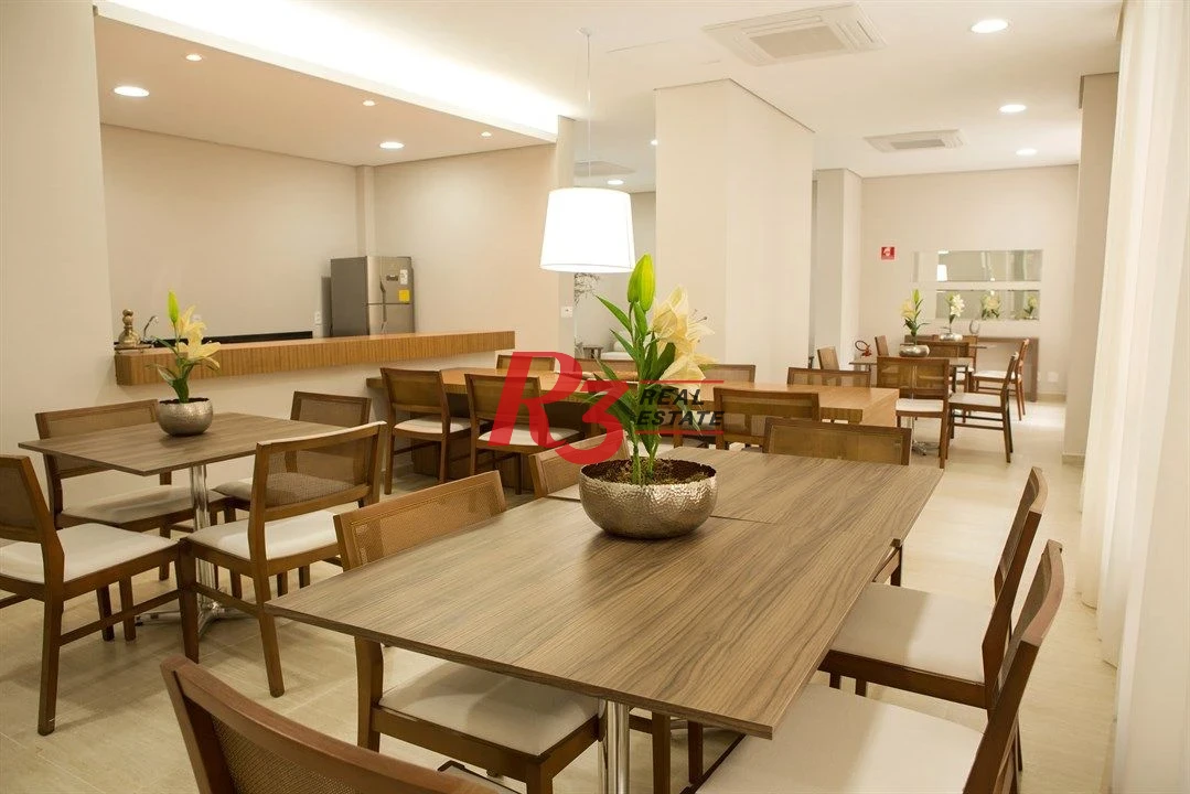 Apartamento com 2 quartos à venda, 63 m² por R$ 700.000 - Marapé - Santos/SP