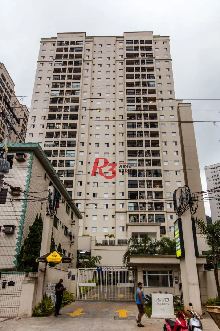 Apartamento com 2 quartos à venda, 63 m² por R$ 700.000 - Marapé - Santos/SP
