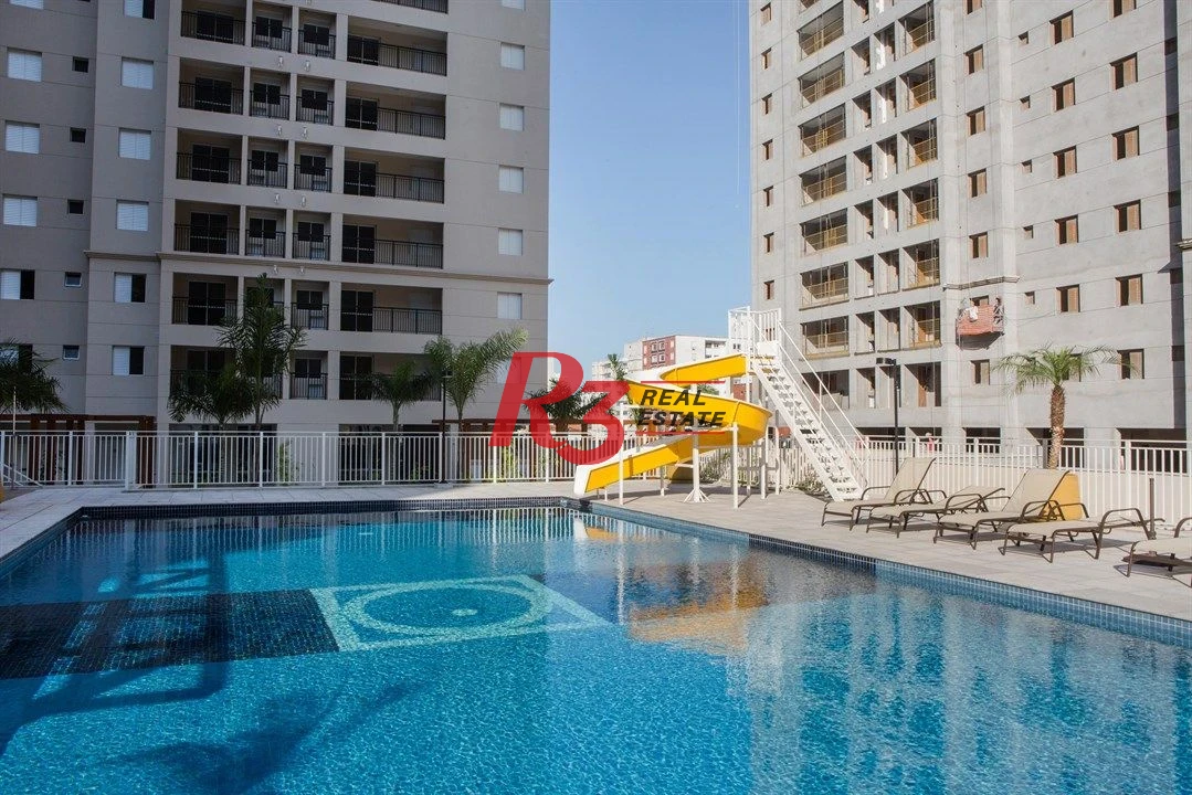 Apartamento com 2 quartos à venda, 63 m² por R$ 700.000 - Marapé - Santos/SP