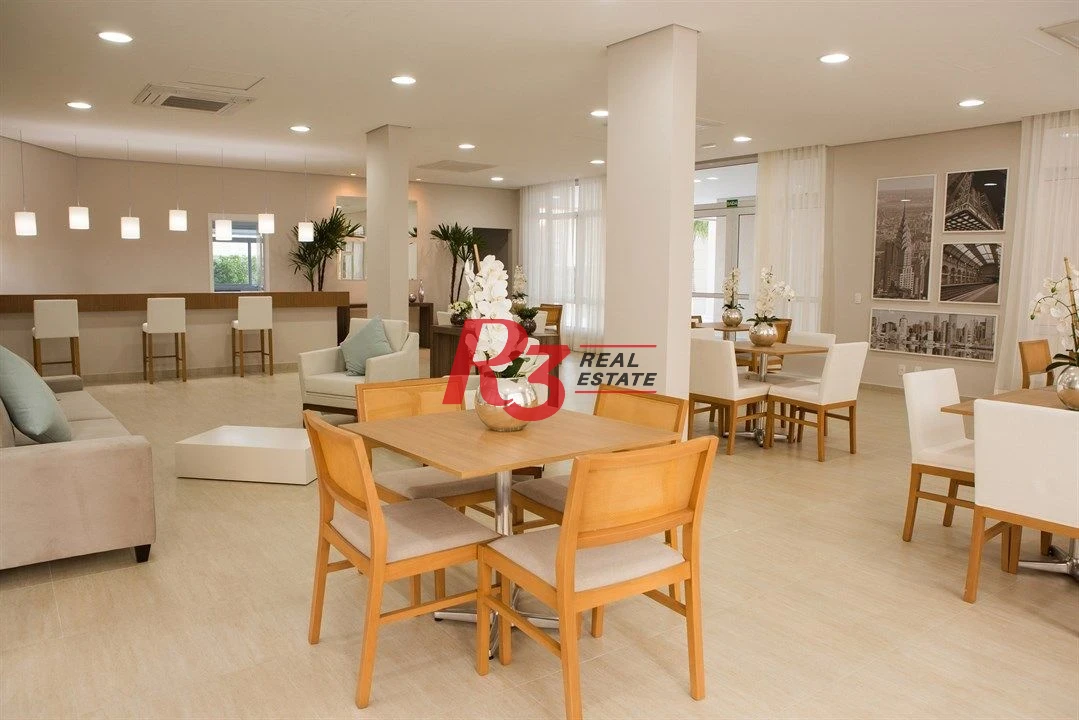 Apartamento com 2 quartos à venda, 63 m² por R$ 700.000 - Marapé - Santos/SP