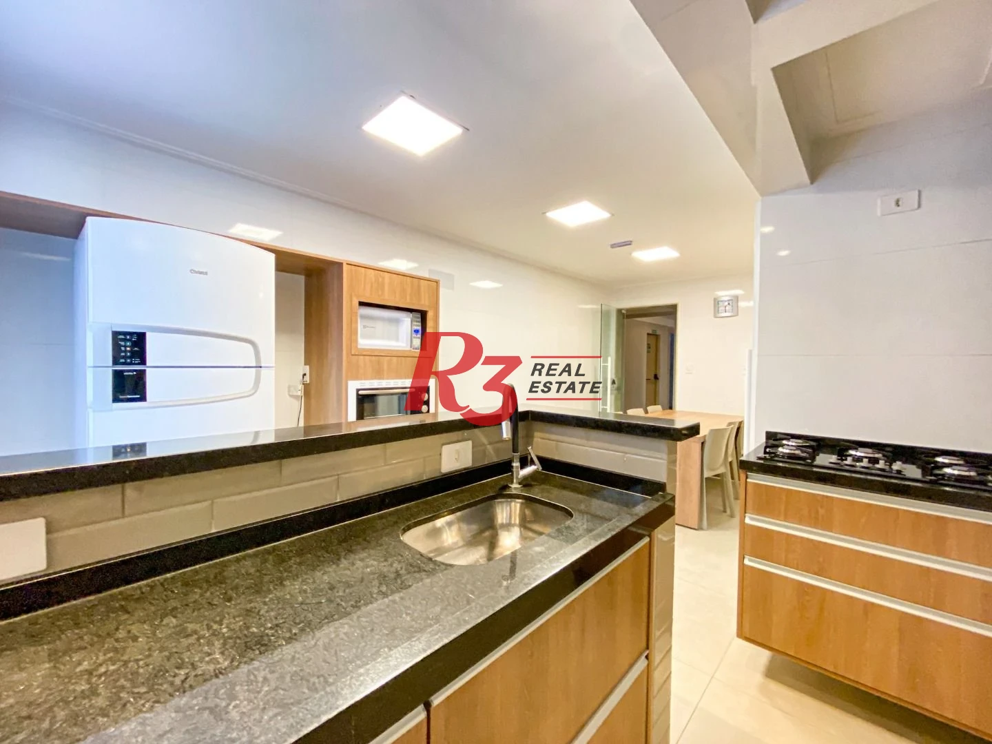 Apartamento com 3 dormitórios à venda, 133 m² - Canto do Forte - Praia Grande/SP