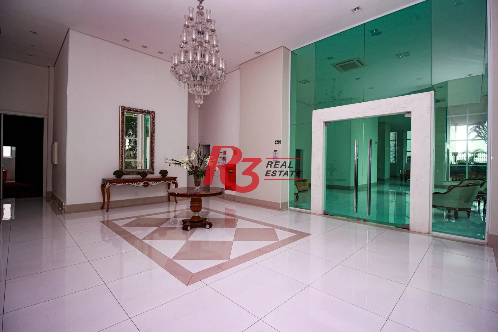 Apartamento para alugar, 232 m² por R$ 29.000,02/mês - Aparecida - Santos/SP