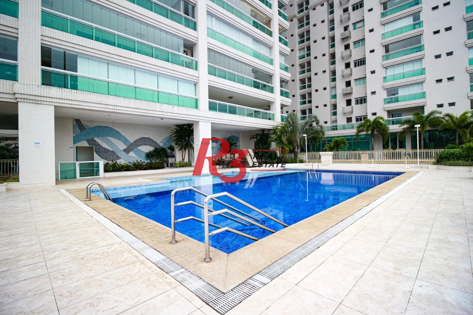 Apartamento para alugar, 232 m² por R$ 29.000,02/mês - Aparecida - Santos/SP