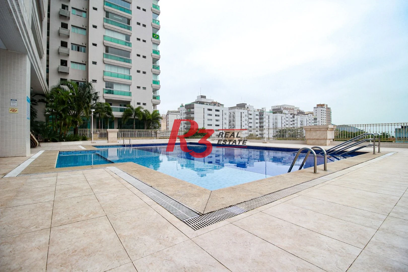 Apartamento para alugar, 232 m² por R$ 29.000,02/mês - Aparecida - Santos/SP