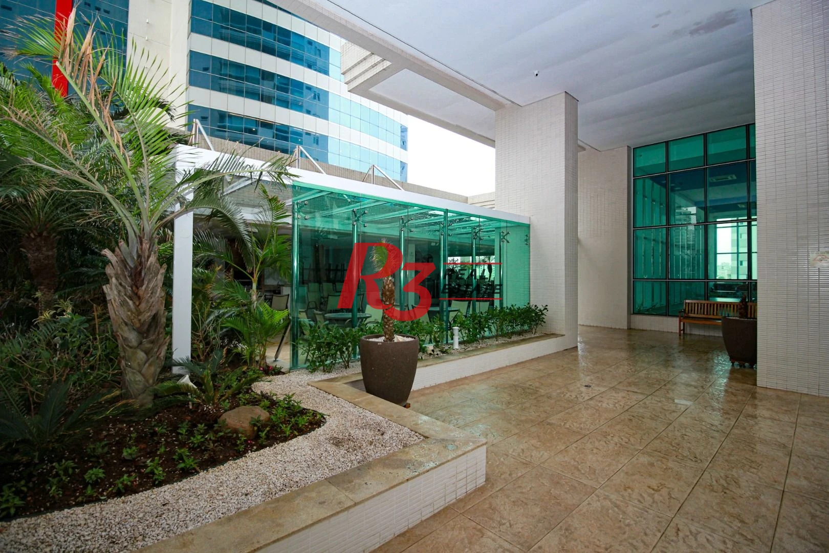 Apartamento para alugar, 232 m² por R$ 29.000,02/mês - Aparecida - Santos/SP