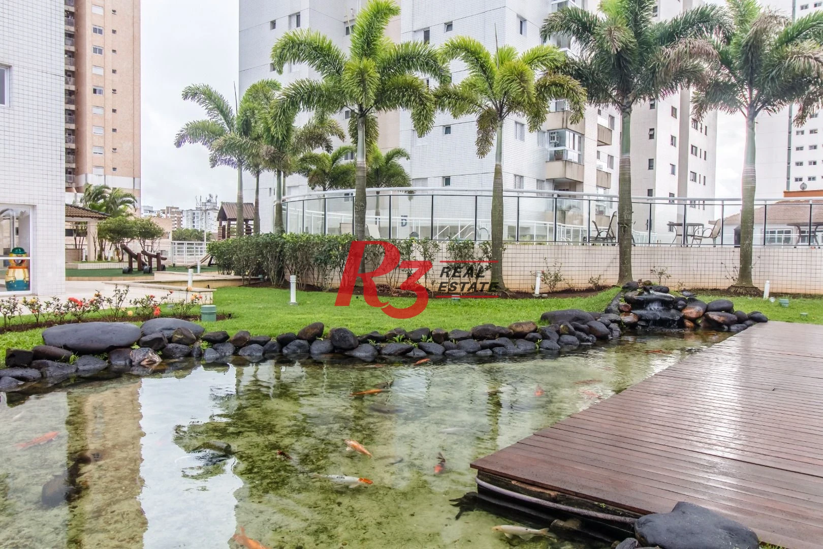 Apartamento com 3 dormitórios à venda, 77 m² por R$ 650.000,00 - Ponta da Praia - Santos/SP