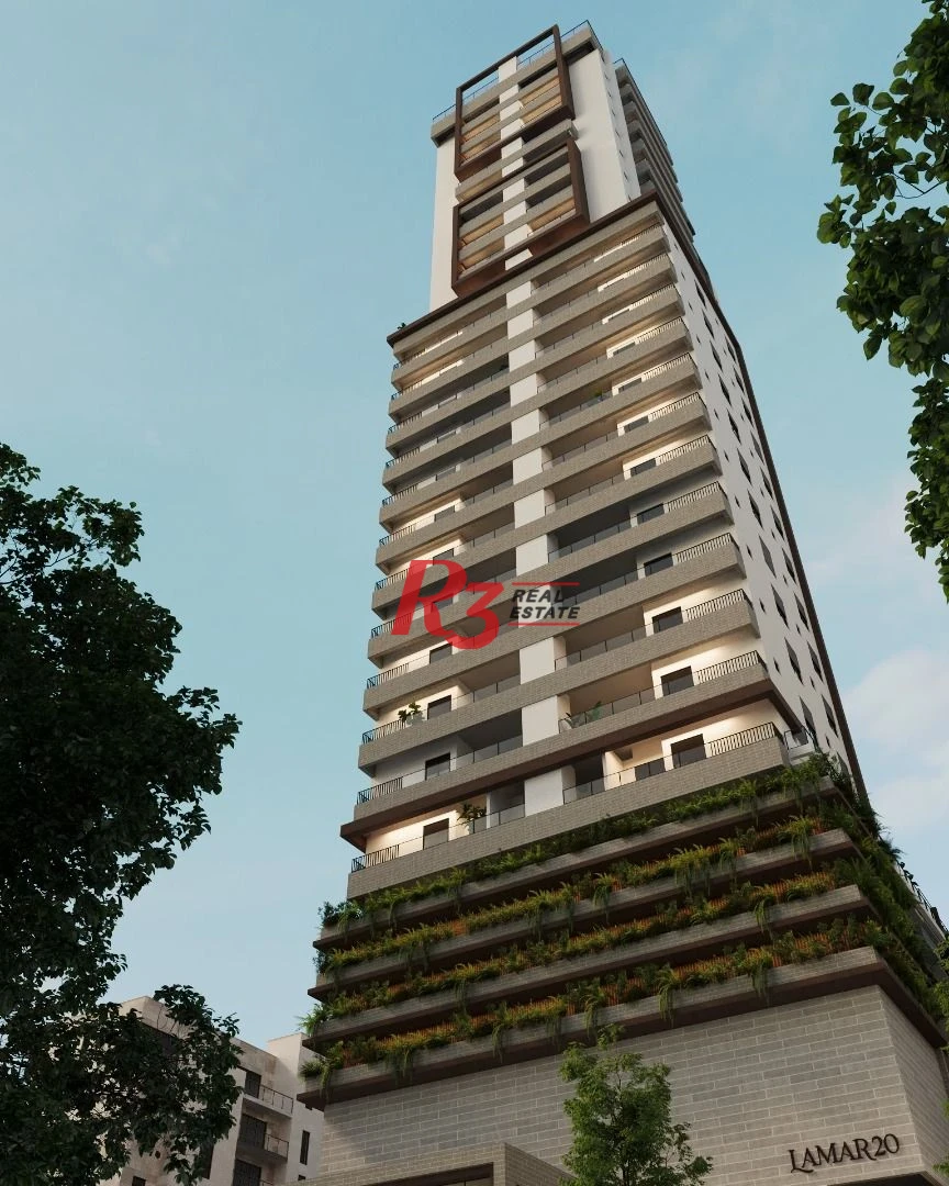 Apartamento à venda, 162 m² por R$ 1.808.035,64 - Boqueirão - Santos/SP