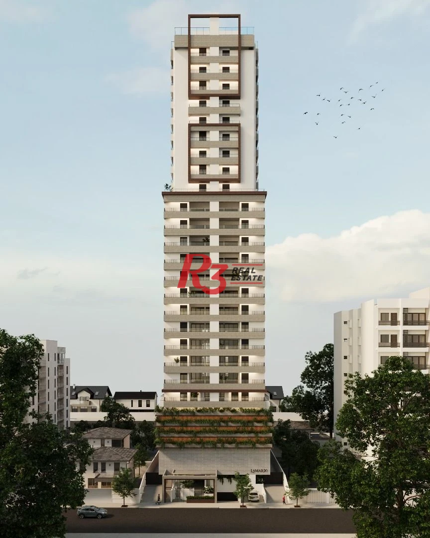 Apartamento à venda, 162 m² por R$ 1.808.035,64 - Boqueirão - Santos/SP