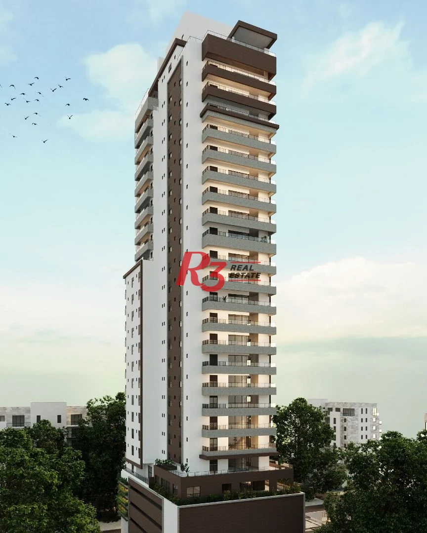 Apartamento à venda, 162 m² por R$ 1.808.035,64 - Boqueirão - Santos/SP