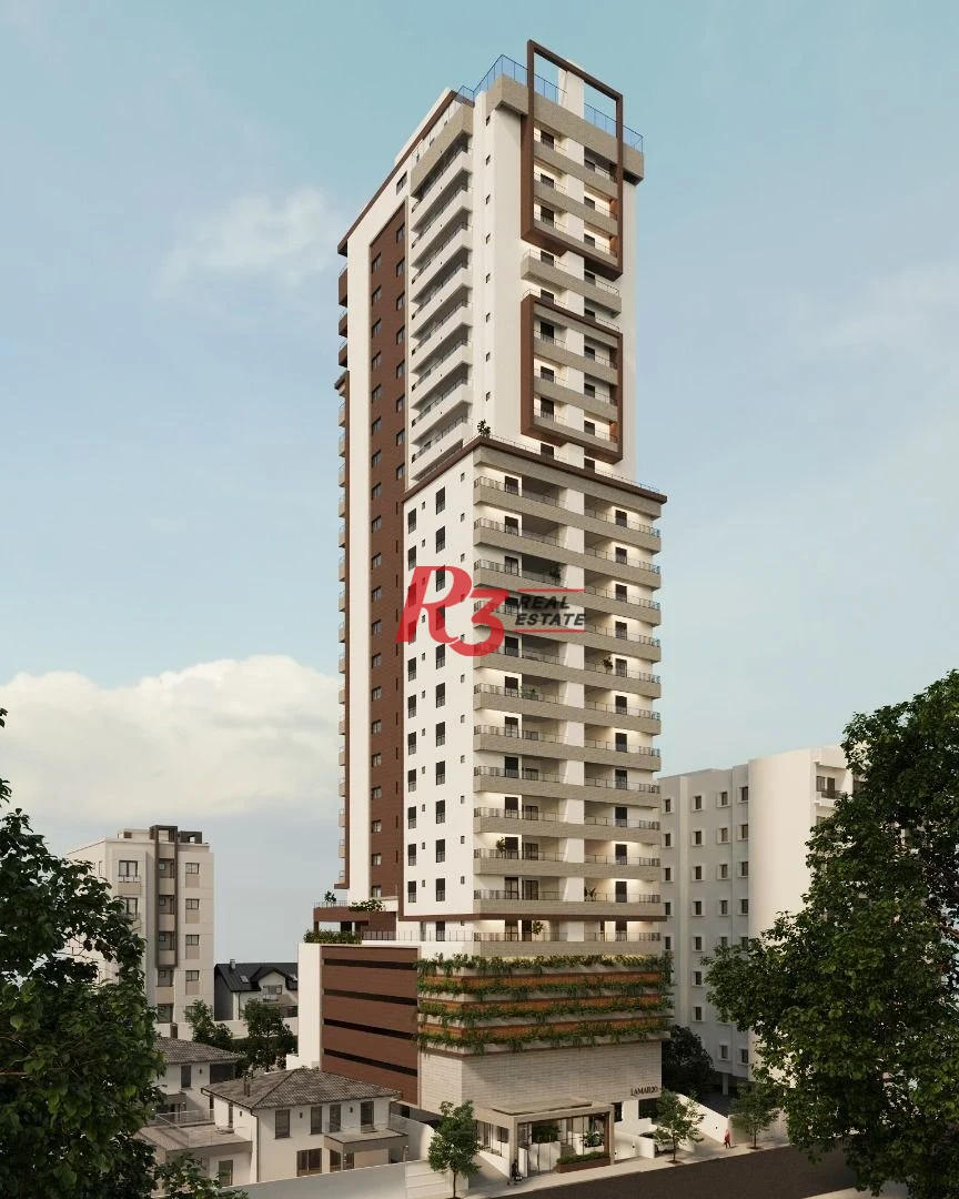 Apartamento à venda, 162 m² por R$ 1.808.035,64 - Boqueirão - Santos/SP