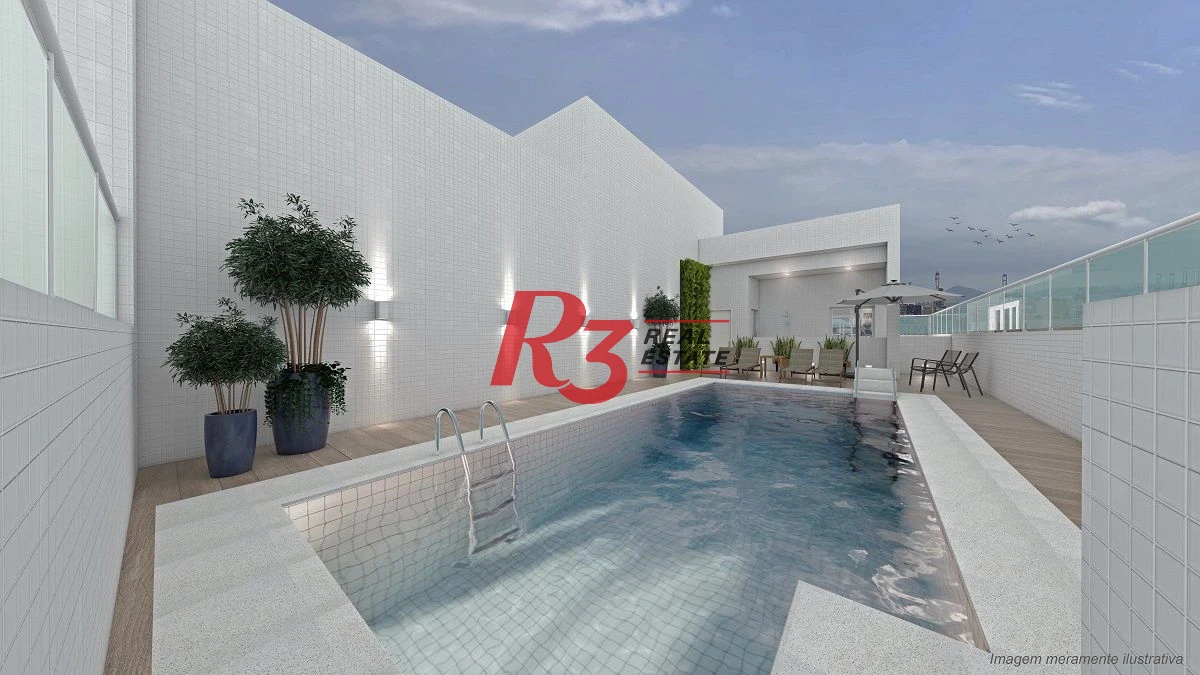 Apartamento com 2 dormitórios à venda, 73 m² por R$ 850.000,00 - Ponta da Praia - Santos/SP