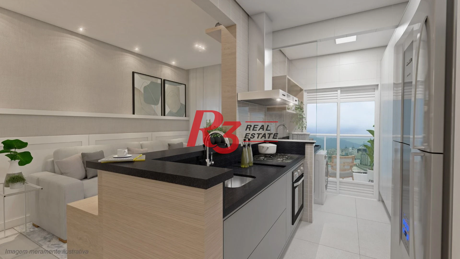 Apartamento com 2 dormitórios à venda, 73 m² por R$ 850.000,00 - Ponta da Praia - Santos/SP