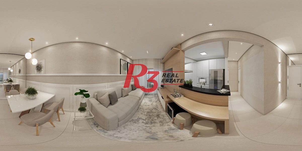 Apartamento com 2 dormitórios à venda, 73 m² por R$ 850.000,00 - Ponta da Praia - Santos/SP