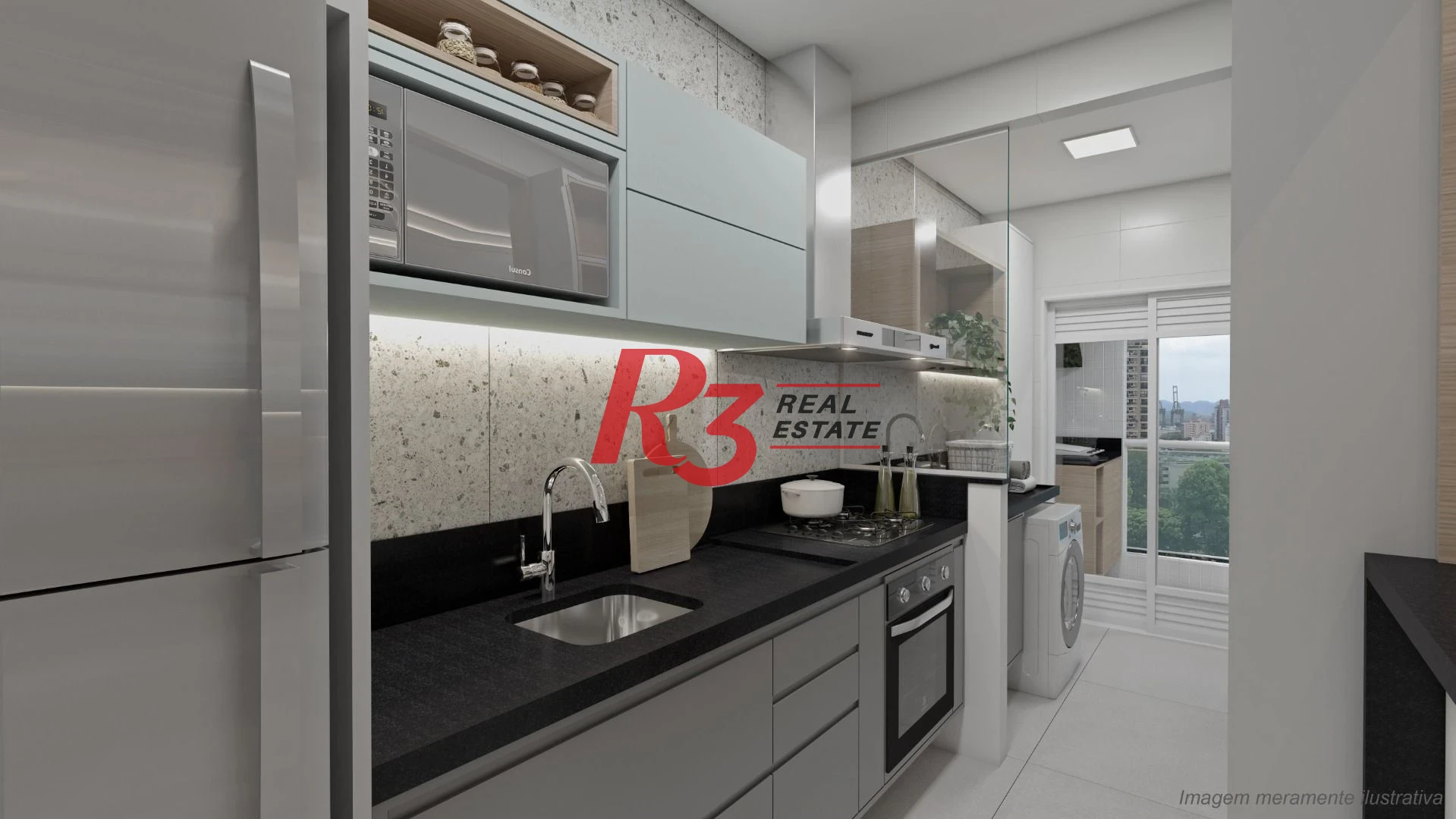Apartamento com 2 dormitórios à venda, 73 m² por R$ 850.000,00 - Ponta da Praia - Santos/SP