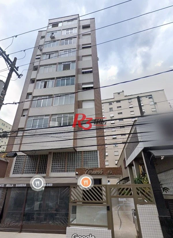 Apartamento à venda, 50 m² por R$ 375.000,00 - Embaré - Santos/SP