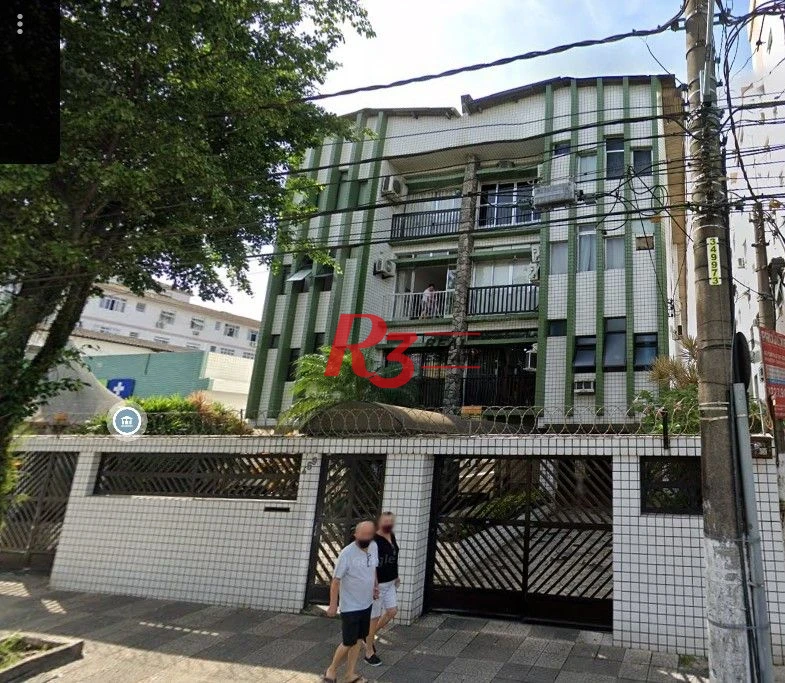 Apartamento com 2 dormitórios à venda, 84 m² por R$ 405.000,00 - Encruzilhada - Santos/SP