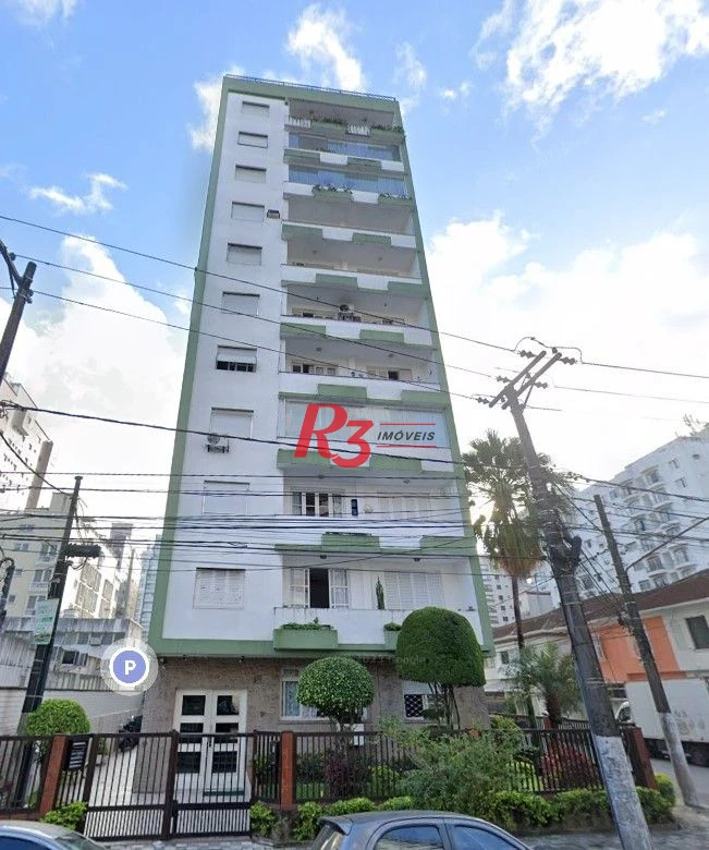 Apartamento com 2 dormitórios para alugar, 86 m² por R$ 5.000,02/mês - Boqueirão - Santos/SP