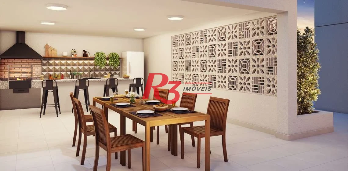 Apartamento com 2 dormitórios à venda, 42 m² por R$ 320.000,00 - Jabaquara - Santos/SP