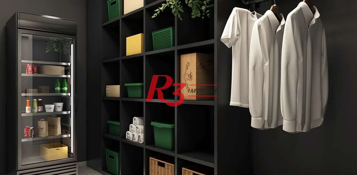 Apartamento com 2 dormitórios à venda, 42 m² por R$ 320.000,00 - Jabaquara - Santos/SP
