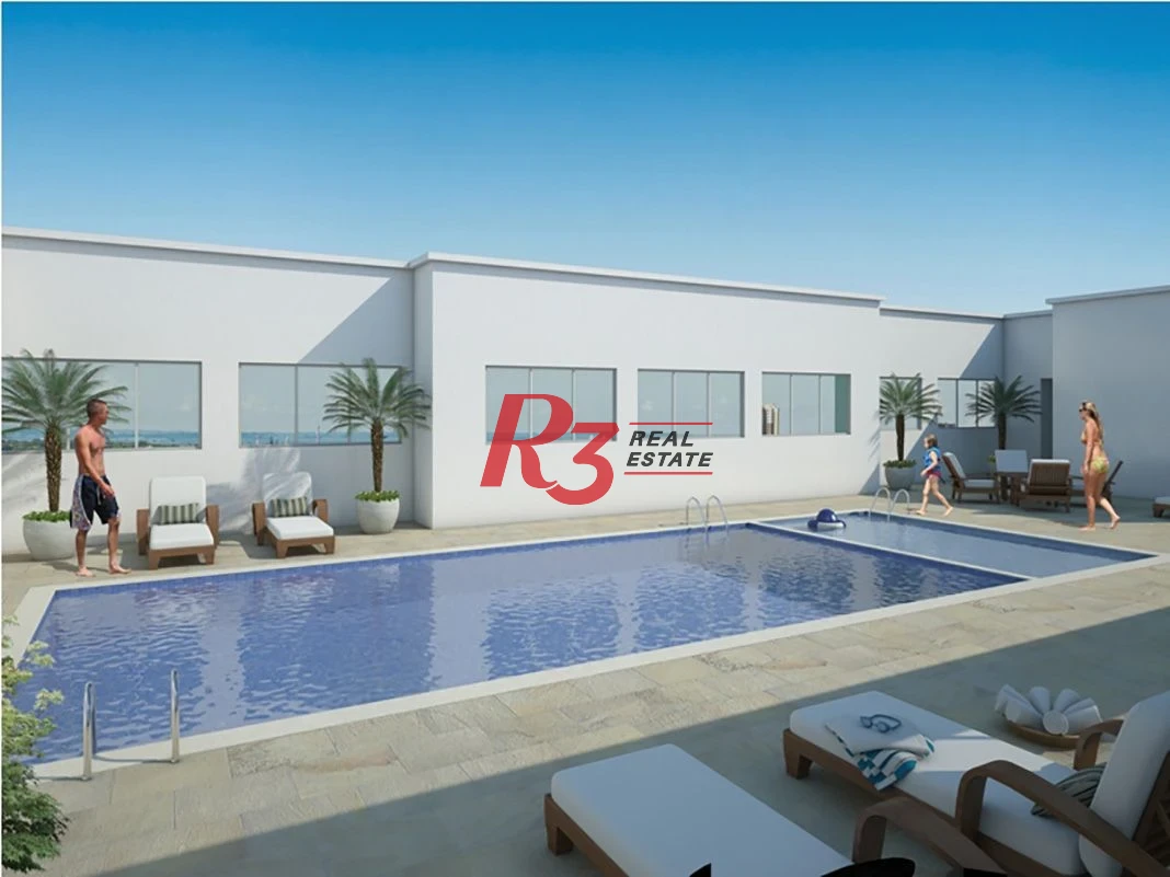Apartamento à venda, 157 m² por R$ 2.120.000,00 - Embaré - Santos/SP