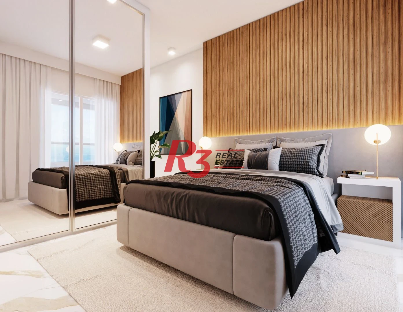 Apartamento à venda, 126 m² por R$ 1.250.000,00 - Aviação - Praia Grande/SP