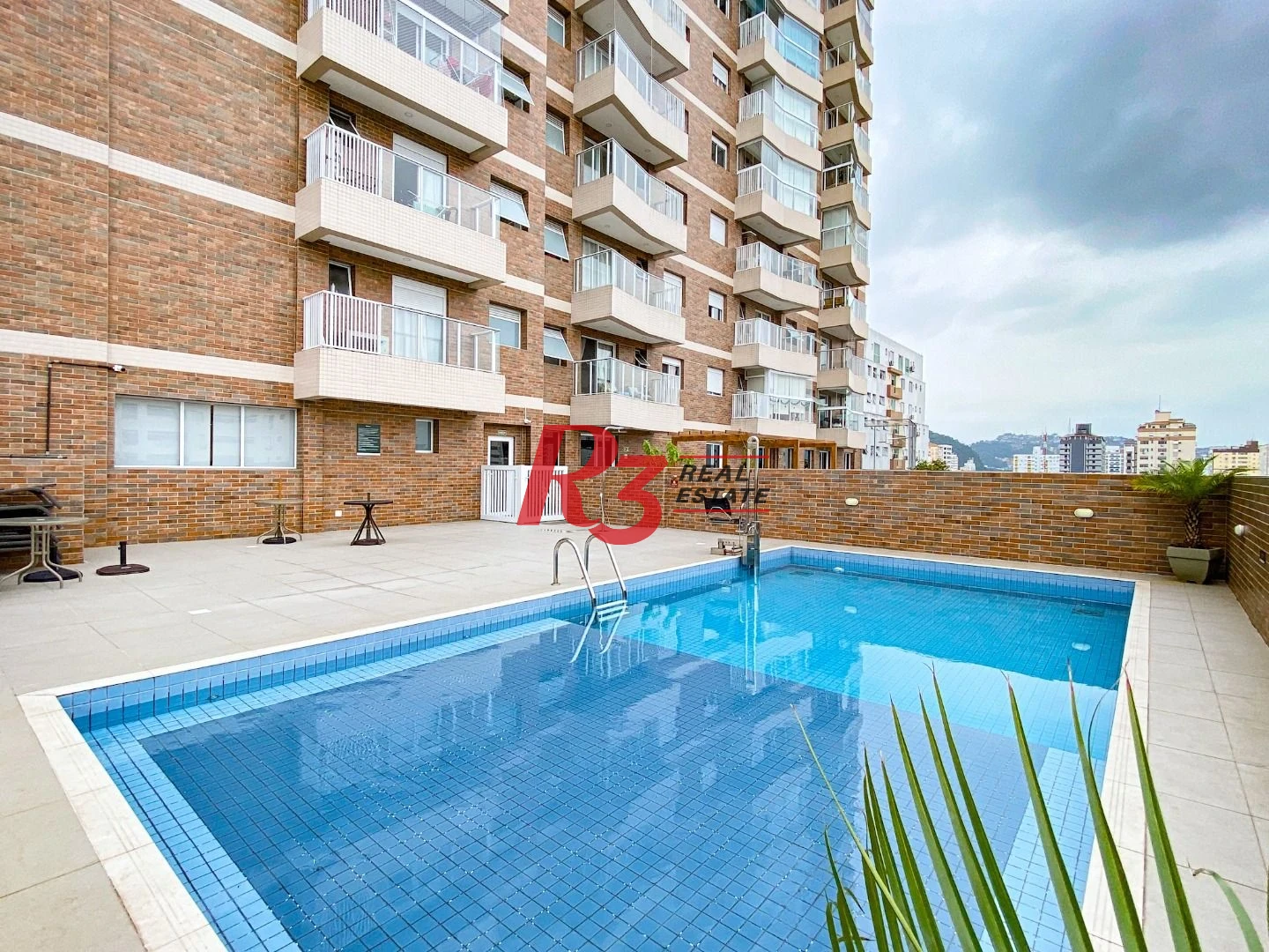 Apartamento com 1 dormitório para alugar, 45 m² por R$ 4.500,00/mês - Campo Grande - Santos/SP