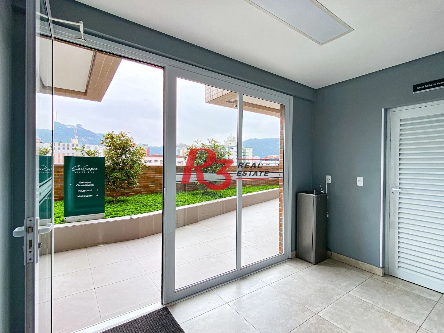 Apartamento com 1 dormitório para alugar, 45 m² por R$ 4.500,00/mês - Campo Grande - Santos/SP