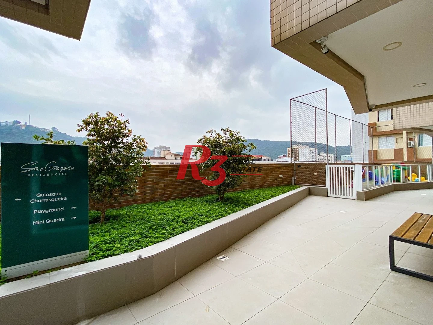 Apartamento com 1 dormitório para alugar, 45 m² por R$ 4.500,00/mês - Campo Grande - Santos/SP