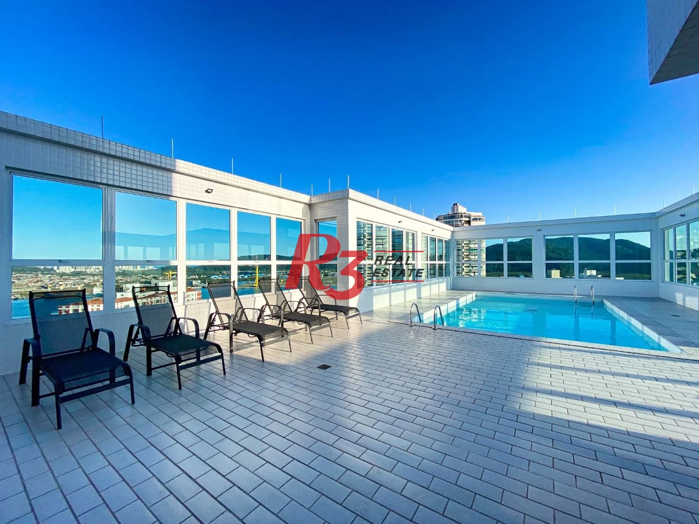 Apartamento com 3 dormitórios para alugar, 166 m² por R$ 18.400,00/mês - Ponta da Praia - Santos/SP