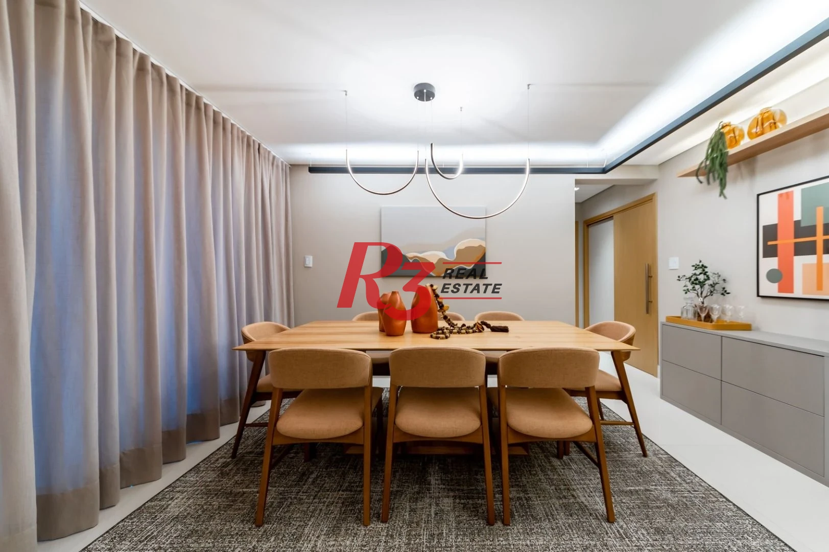 Apartamento com 3 dormitórios para alugar, 166 m² por R$ 18.400,00/mês - Ponta da Praia - Santos/SP