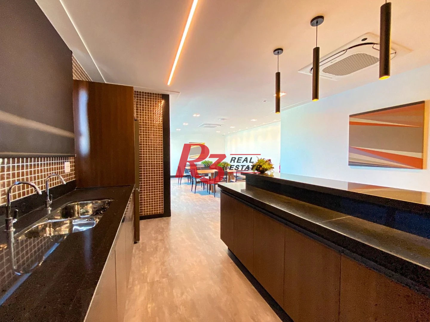 Apartamento com 3 dormitórios para alugar, 166 m² por R$ 18.400,00/mês - Ponta da Praia - Santos/SP