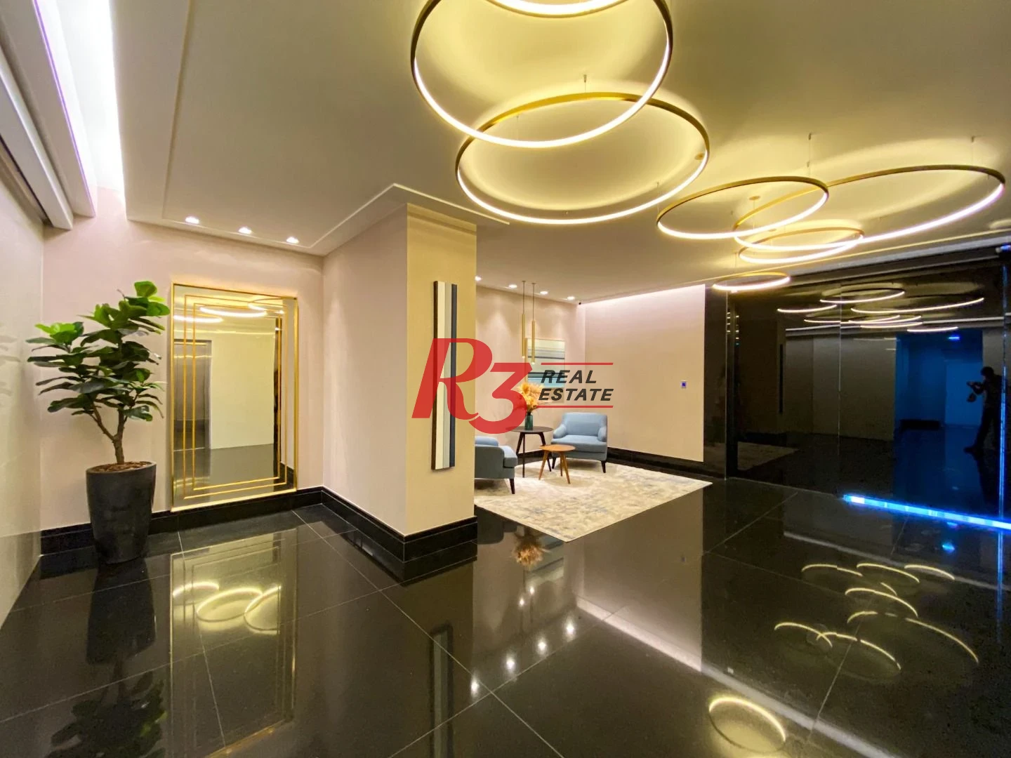Apartamento com 3 dormitórios para alugar, 166 m² por R$ 18.400,00/mês - Ponta da Praia - Santos/SP
