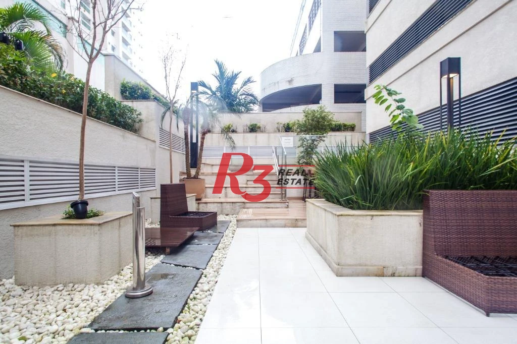 Studio com 1 dormitório para alugar, 49 m² por R$ 4.900,02/mês - Ponta da Praia - Santos/SP