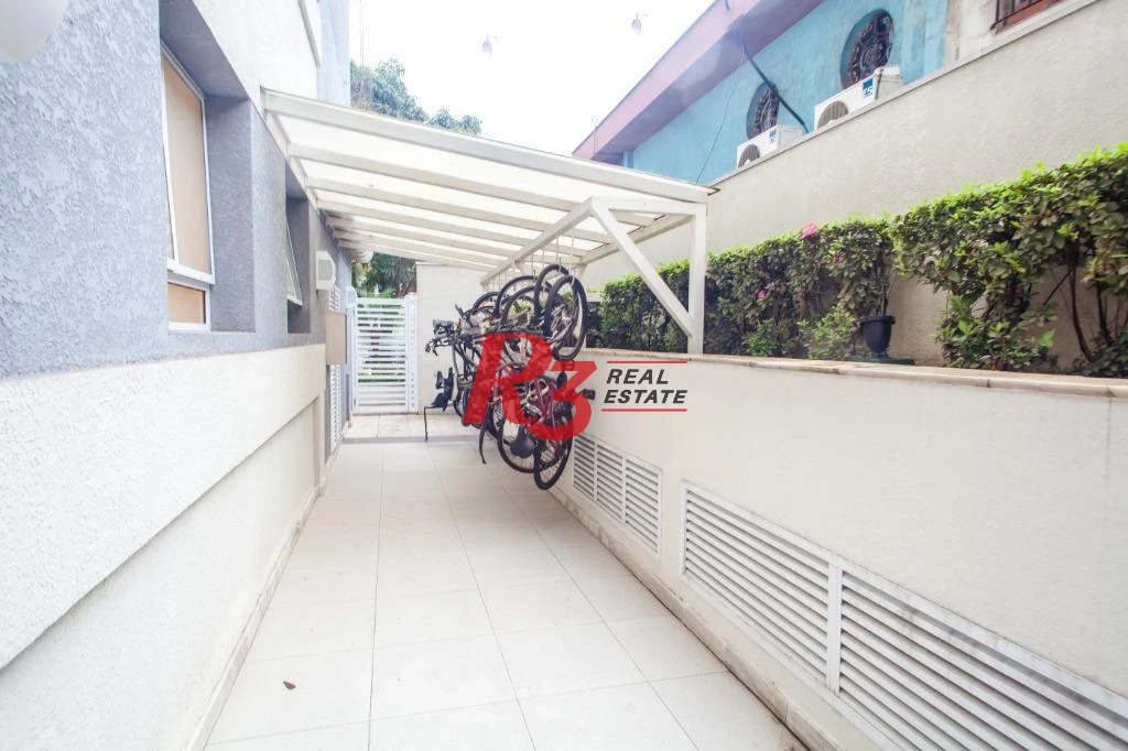 Studio com 1 dormitório para alugar, 49 m² por R$ 4.900,02/mês - Ponta da Praia - Santos/SP
