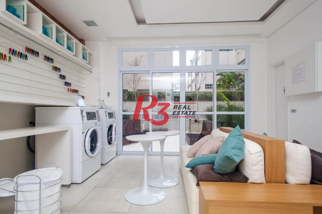 Studio com 1 dormitório para alugar, 49 m² por R$ 4.900,02/mês - Ponta da Praia - Santos/SP