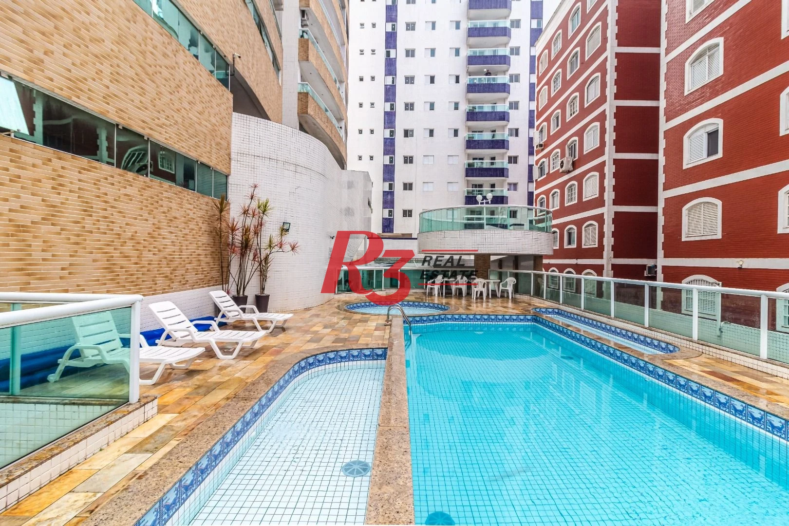 Apartamento com 3 dormitórios à venda, 168 m² - Tupi - Praia Grande/SP