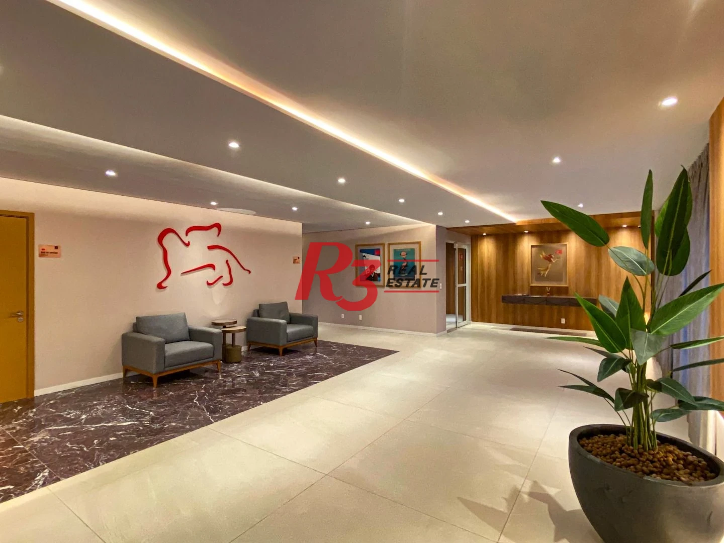 Apartamento com 2 dormitórios para alugar, 87 m² por R$ 7.500,00/mês - Gonzaga - Santos/SP